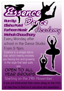 Farheen, Mehak, Elisha Dance club poster